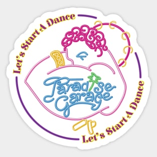 Let's Start A Dance Sticker